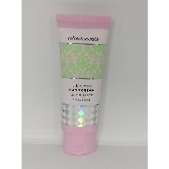 Refreshments Luscious Hand Cream Lotion Citrus Spritz Skin Care Scented Beauty 2 - Picture 1 of 16